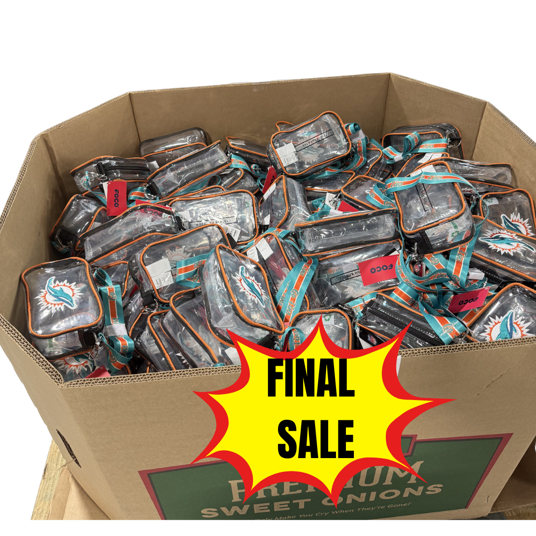 Dolphins Clear Bags 